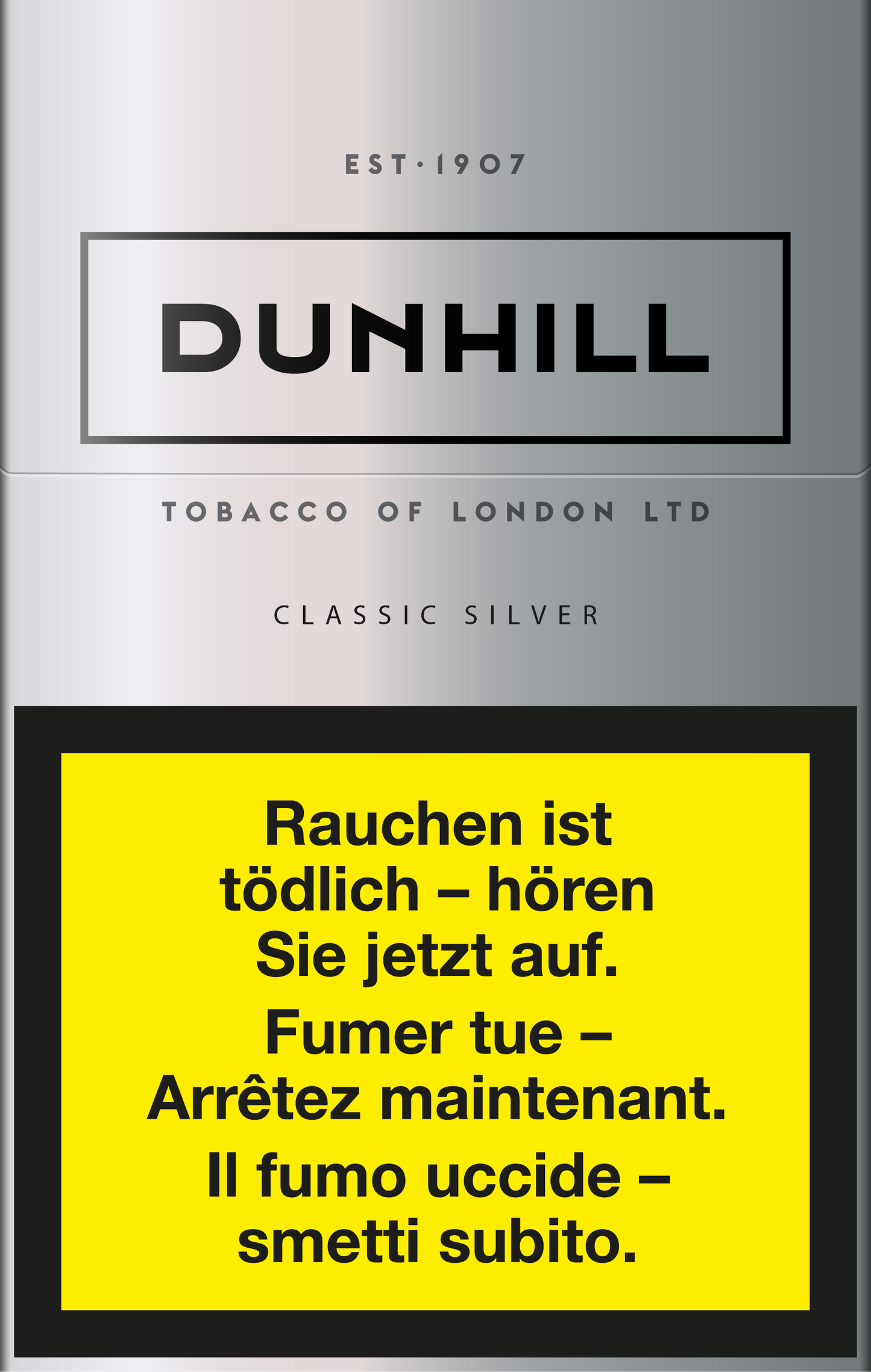 Dunhill Classic Silver Zigaretten