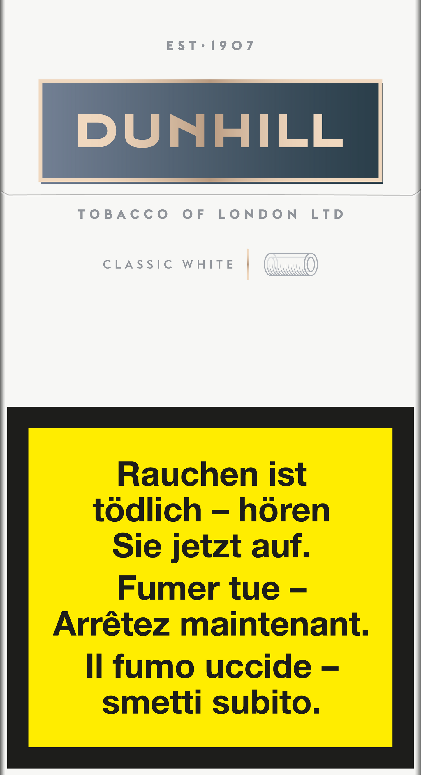 Dunhill Classic White 100s Zigaretten