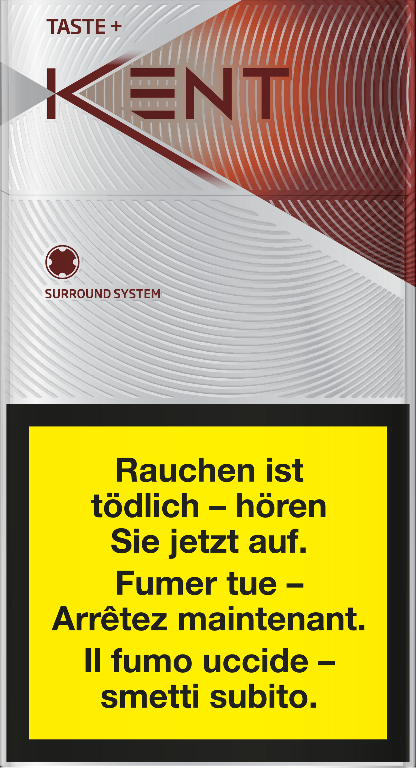 Kent Taste+ Surround Silver 100’s Box Zigaretten