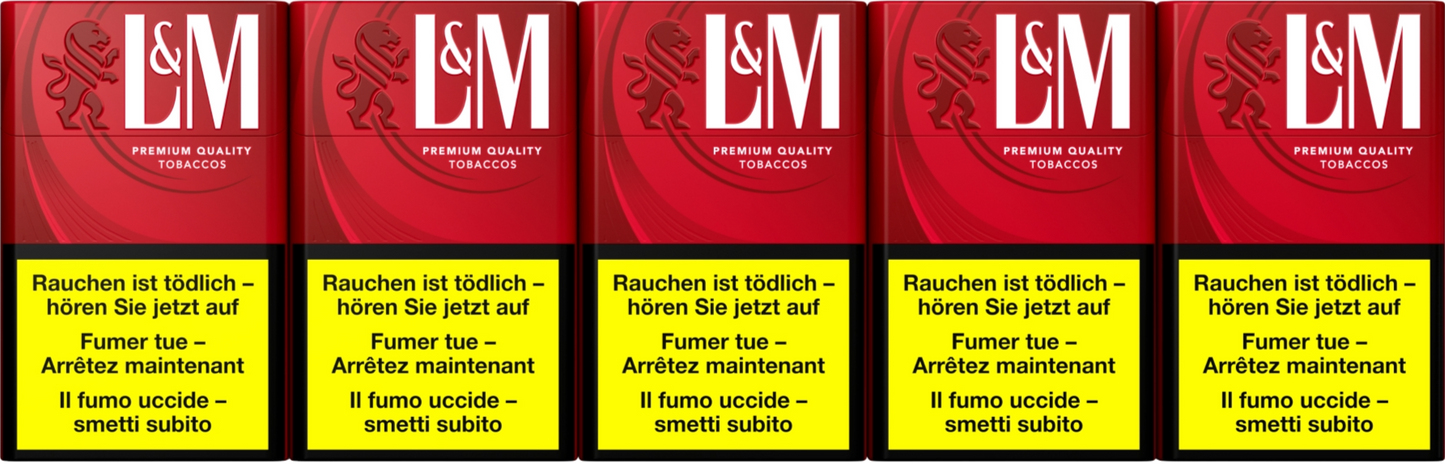 L&M Red Label Box Zigarettenstange