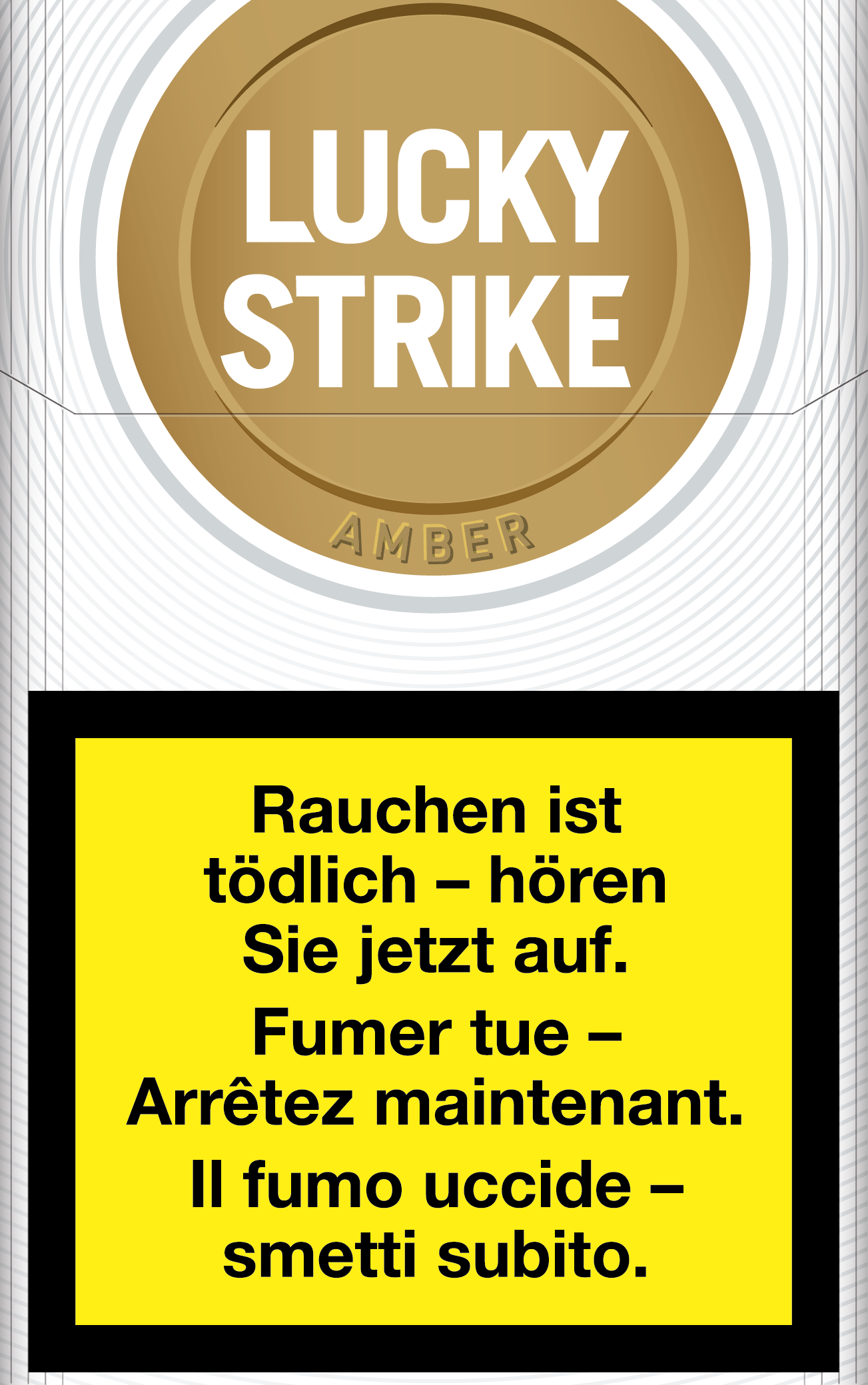 Lucky Strike Amber Box Zigaretten