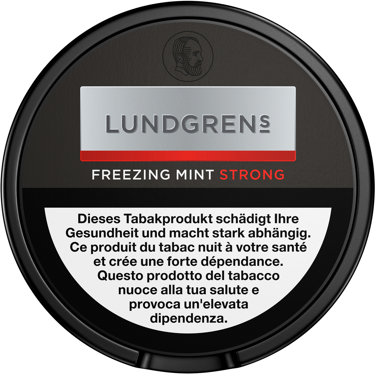 Lundgrens Freezing Mint Strong 17mg Snus mit Tabak