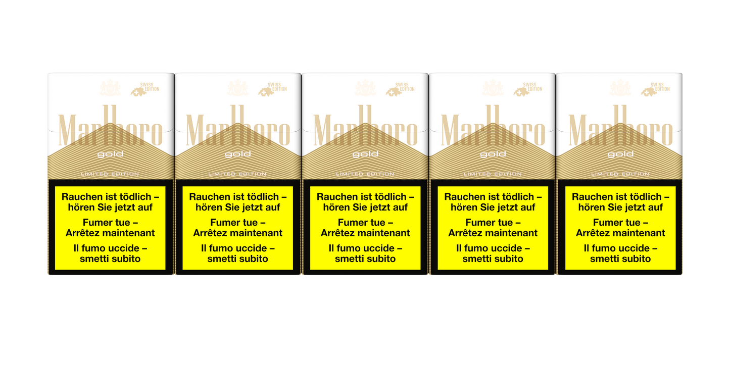 Marlboro Gold – SWISS EDITION (Limited Edition) Zigarettenstangen