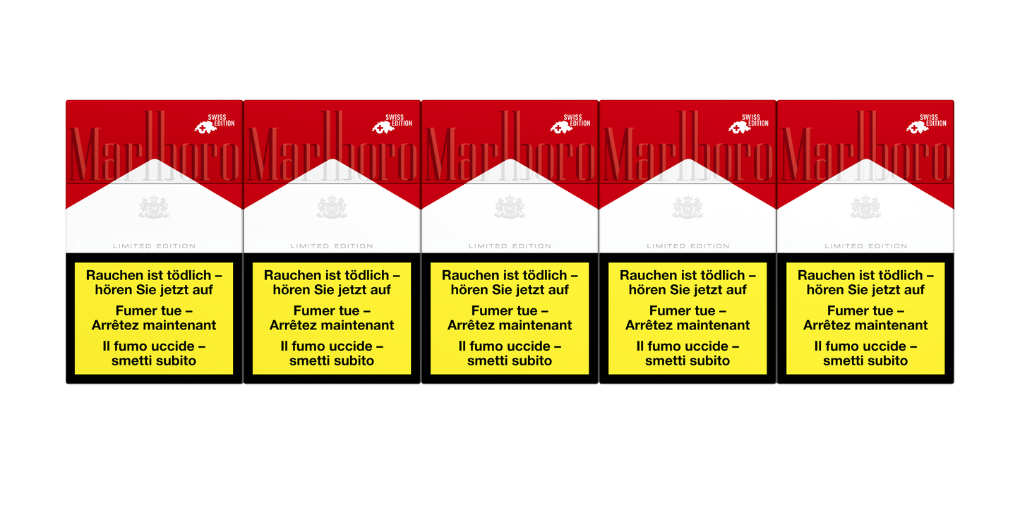 Marlboro Red - SWISS EDITION (Limited Edition) Zigarettenstangen