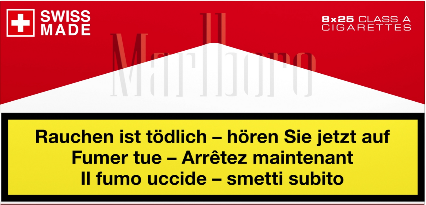 Marlboro Red Box Big Pack 25 Zigarettenstangen