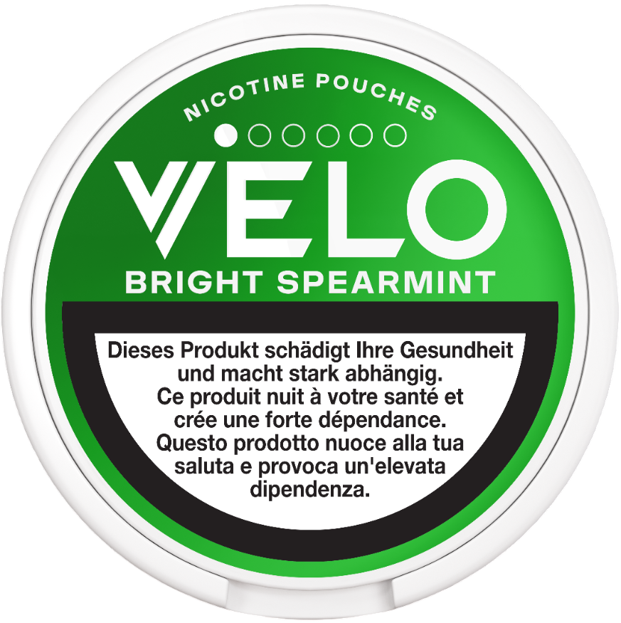 VELO Bright Spearmint Mini 4mg Nicotine Pouches