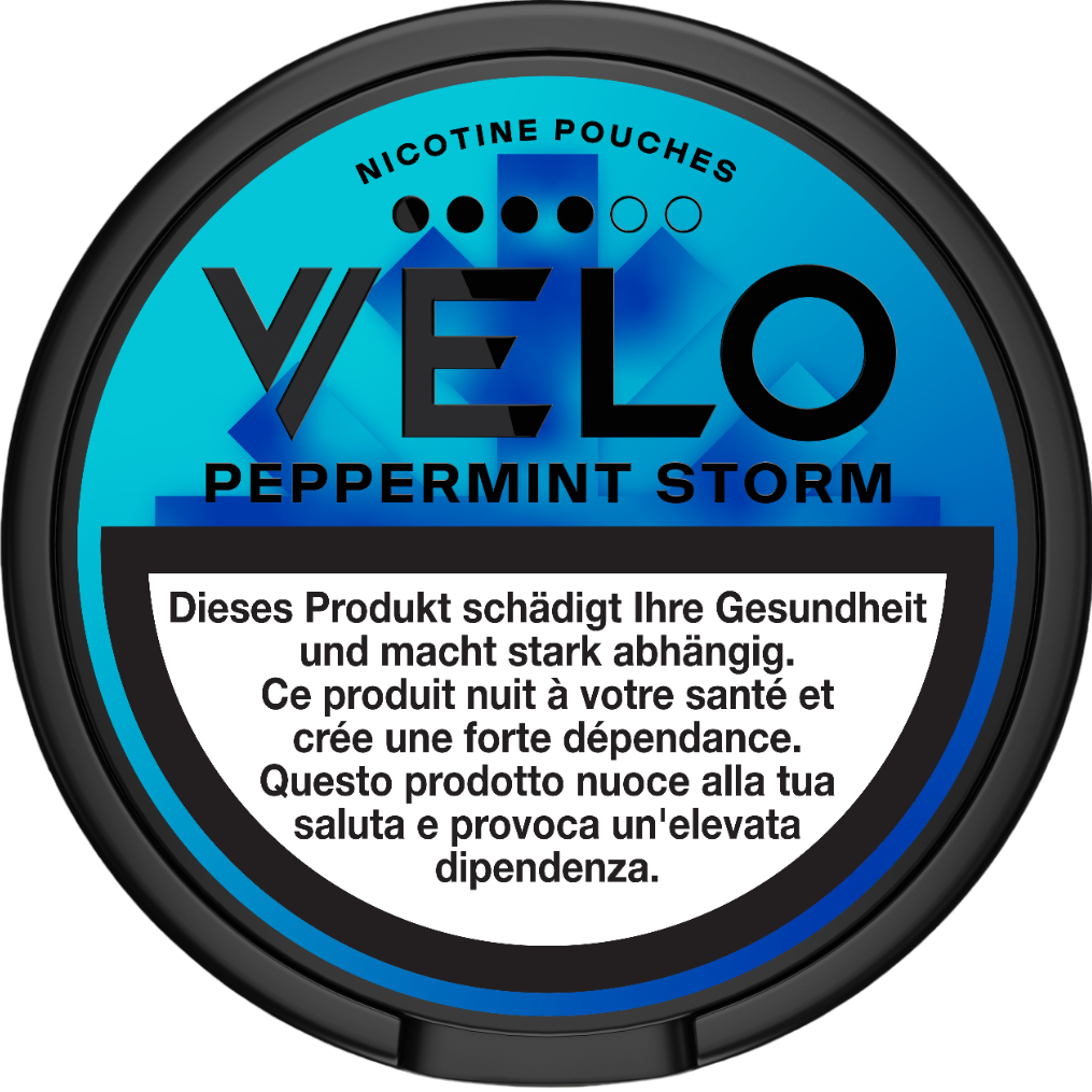 VELO Peppermint Storm 10.9mg Nicotine Pouches