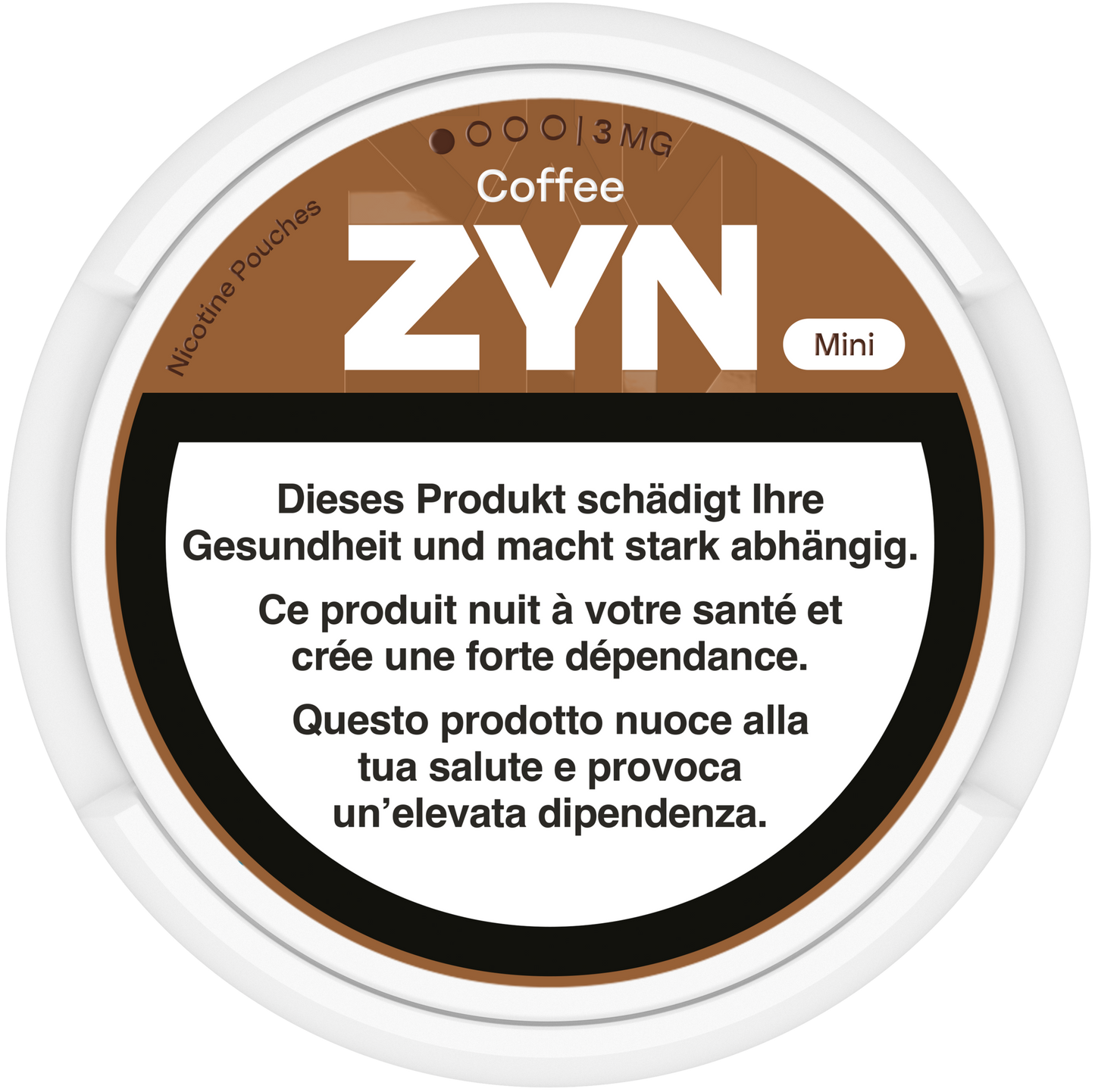 Zyn Mini Coffee Medium 3mg Nicotine Pouches & Snus