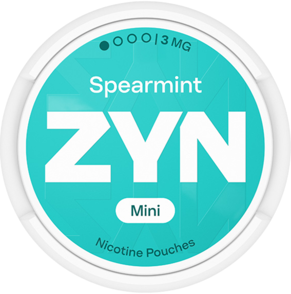 Zyn Mini Spearmint Medium 3mg Nicotine Pouches