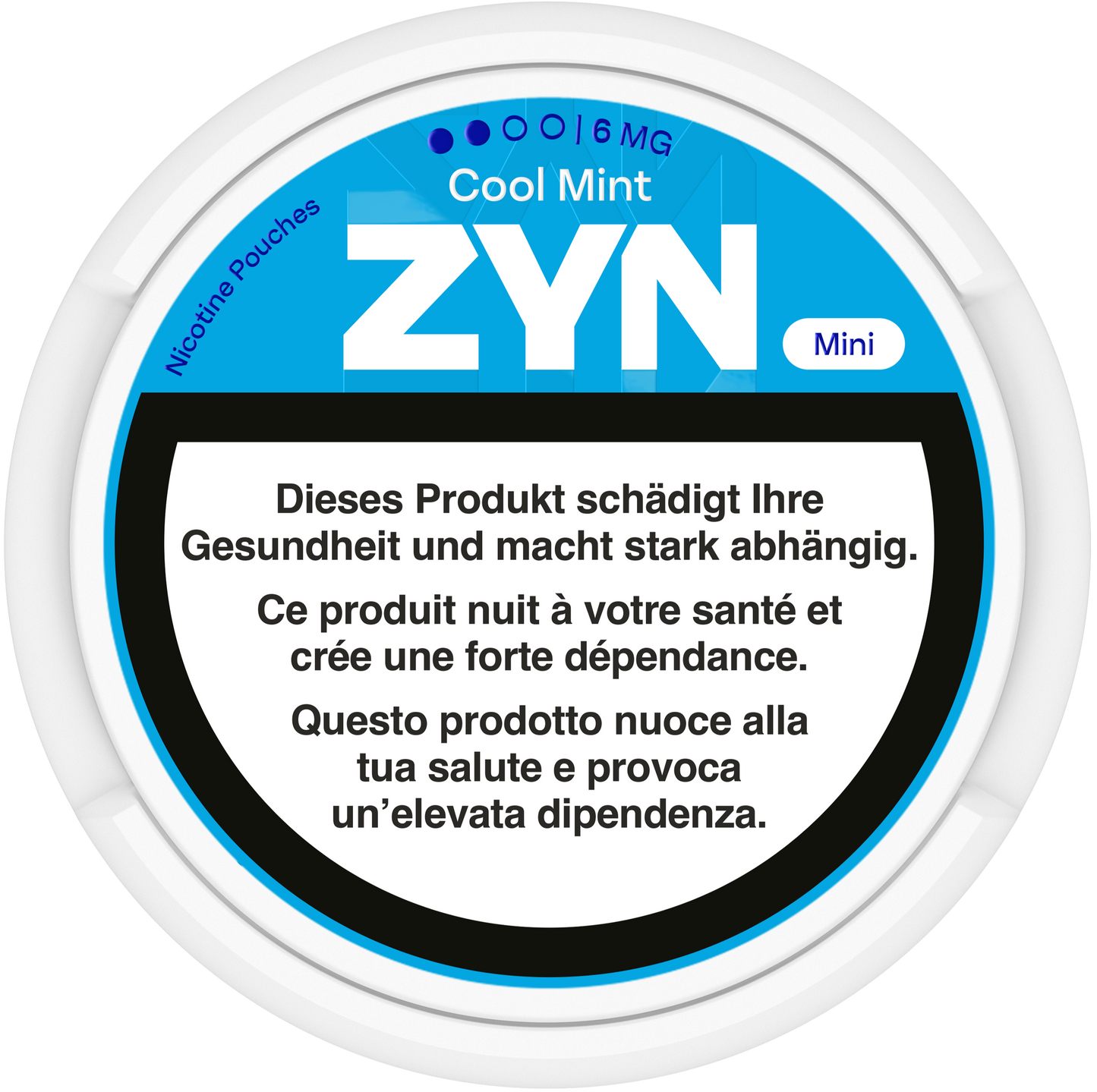 Zyn Mini Cool Mint Strong 6mg Nicotine Pouches & Snus