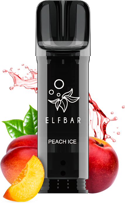 Elfbar Elfa Pro Peach Ice 2ml Pods 0mg