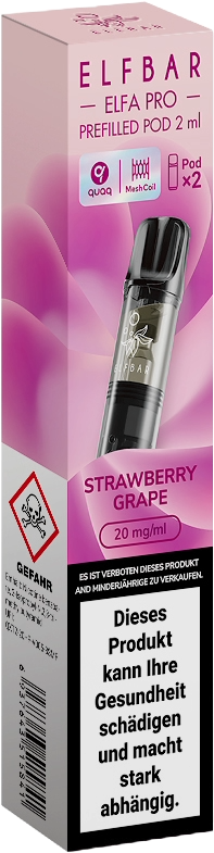 Elfbar Elfa Pro Pods Strawberry Grape