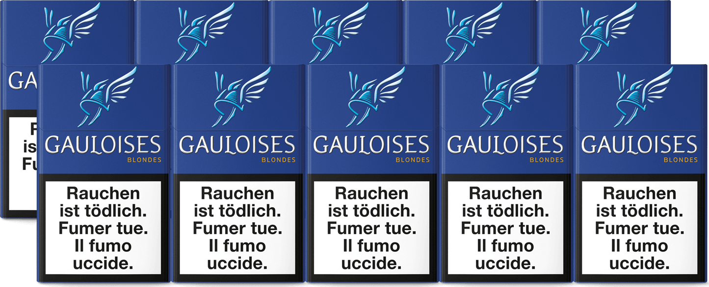 Gauloises Blondes Bleu Box