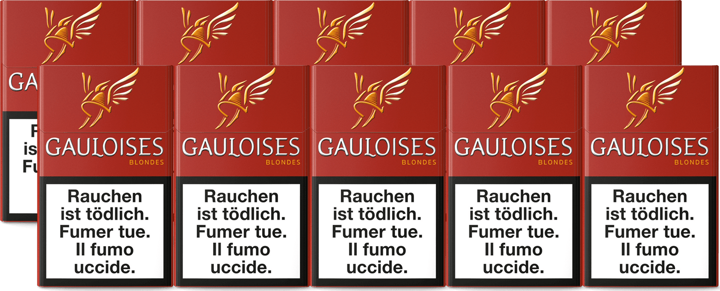 Gauloises Blondes Rouges Box