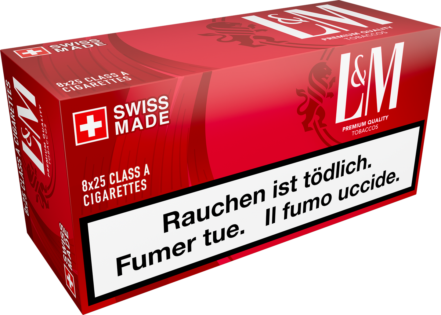 L&m Red Label Ks Box Big Pack 25 Cigarettes