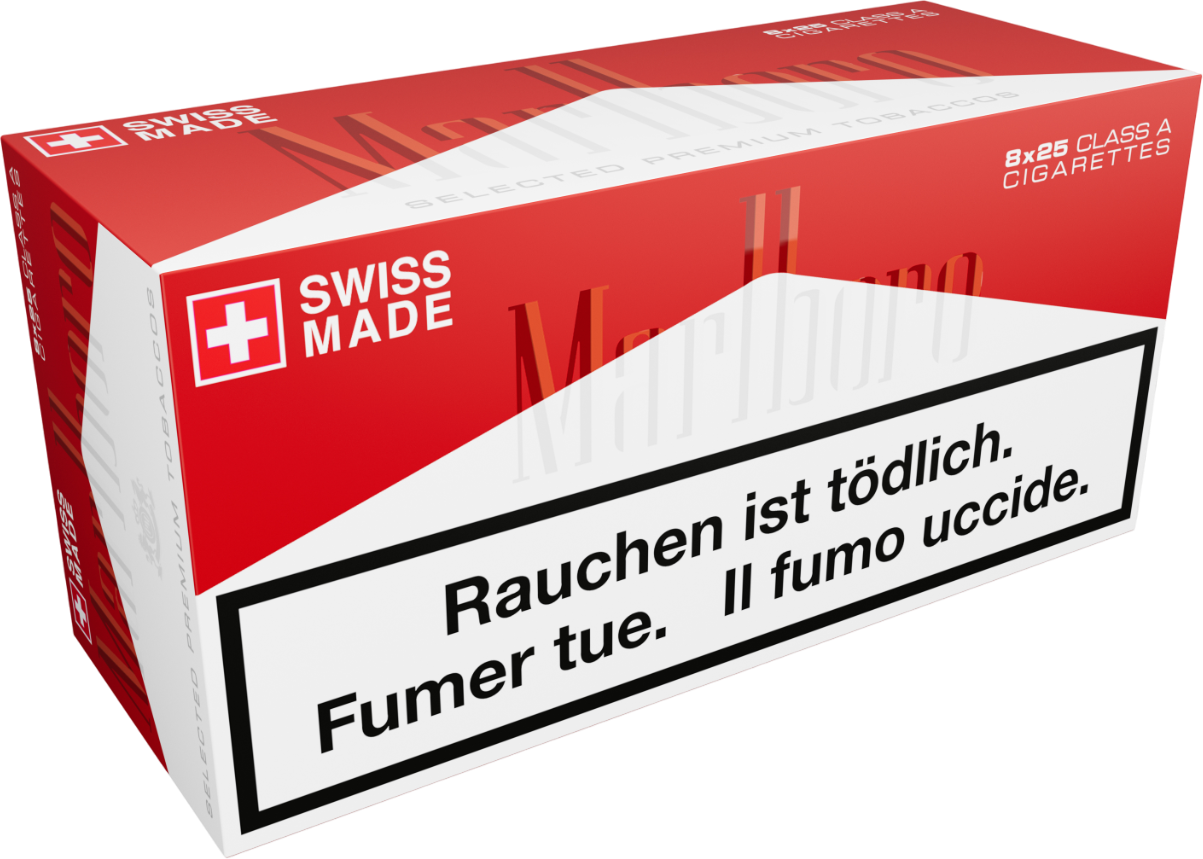 Marlboro Red Box Big Pack 25 Cigarettes
