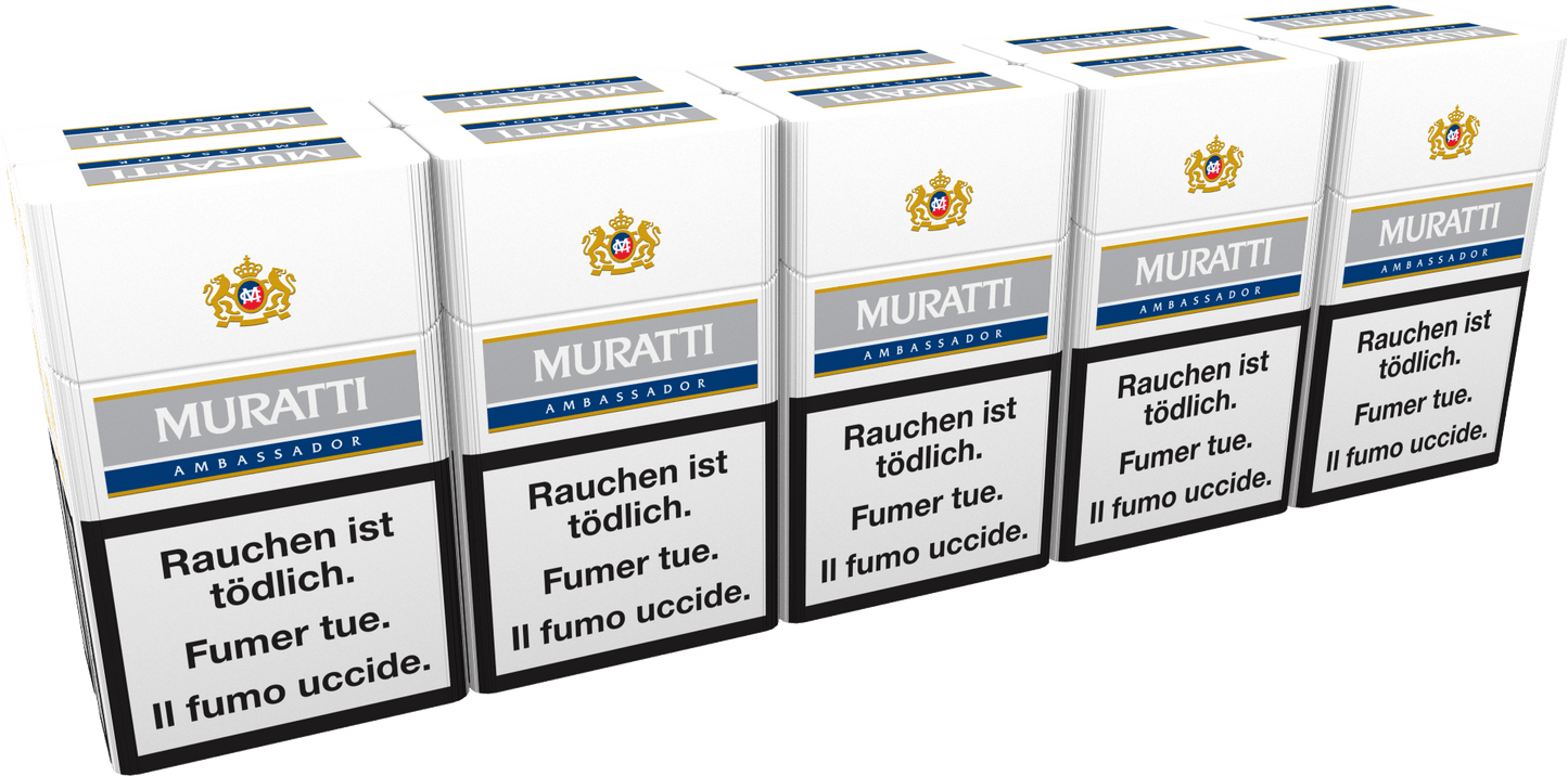 Muratti Ambassador Silver Box