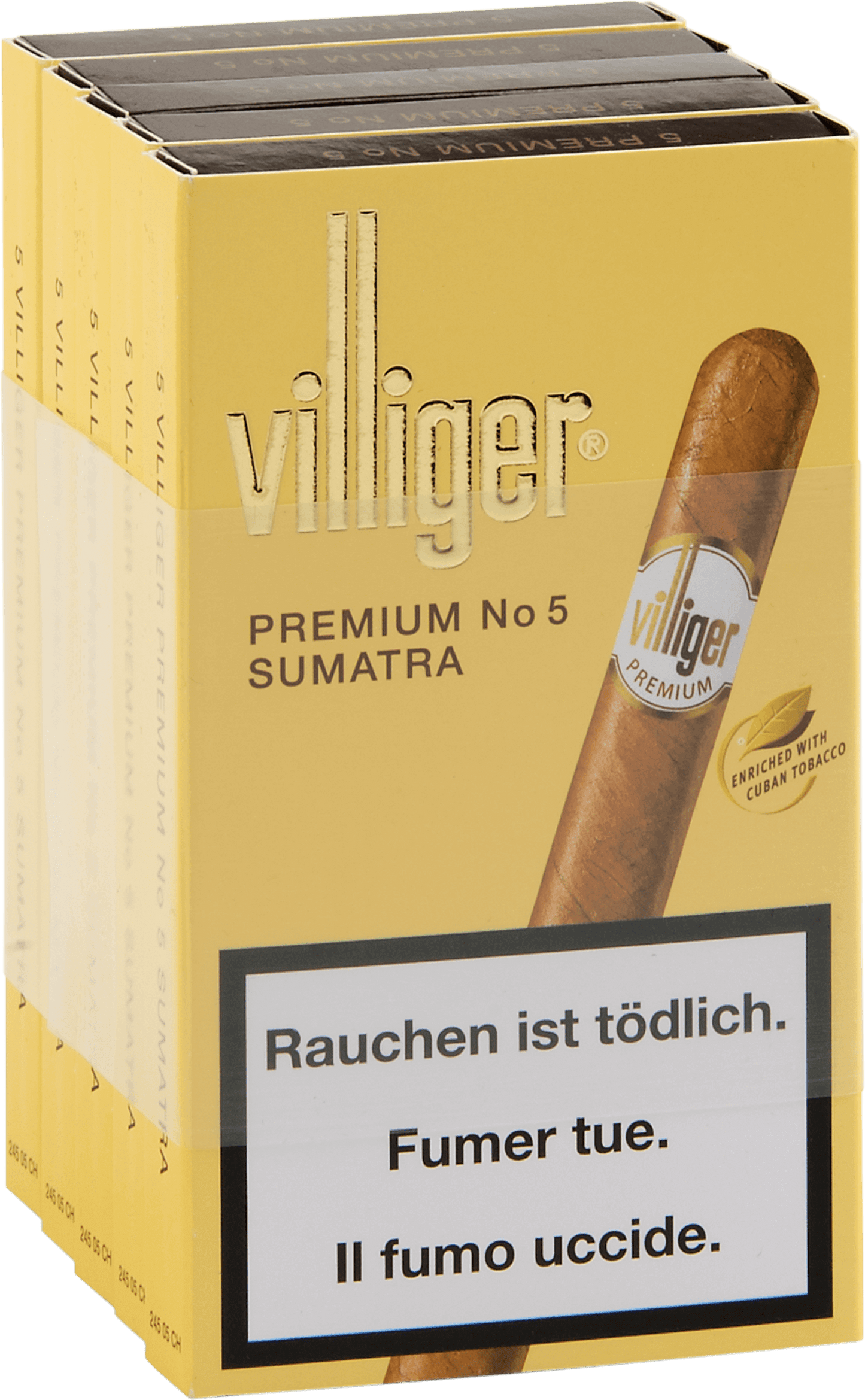Villiger Premium No. 5 Sumatra 5 Stück