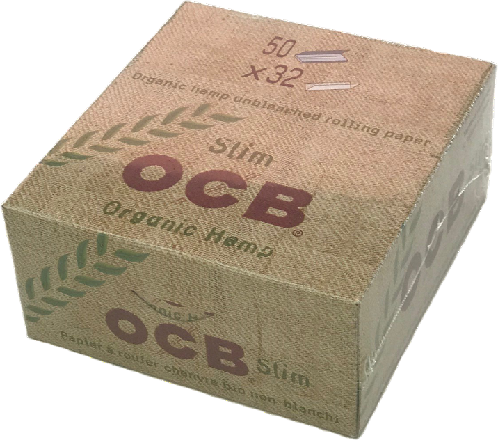 Papier à cigarette OCB Bio Slim Organic Hemp