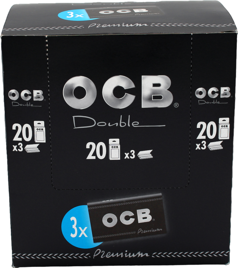 Papier à cigarette OCB Double Premium Trio