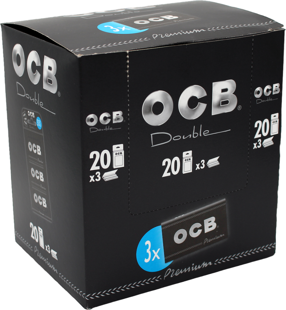 Papier à cigarette OCB Double Premium Trio