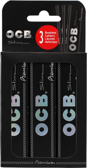 Papier à cigarette OCB Slim Premium Trio