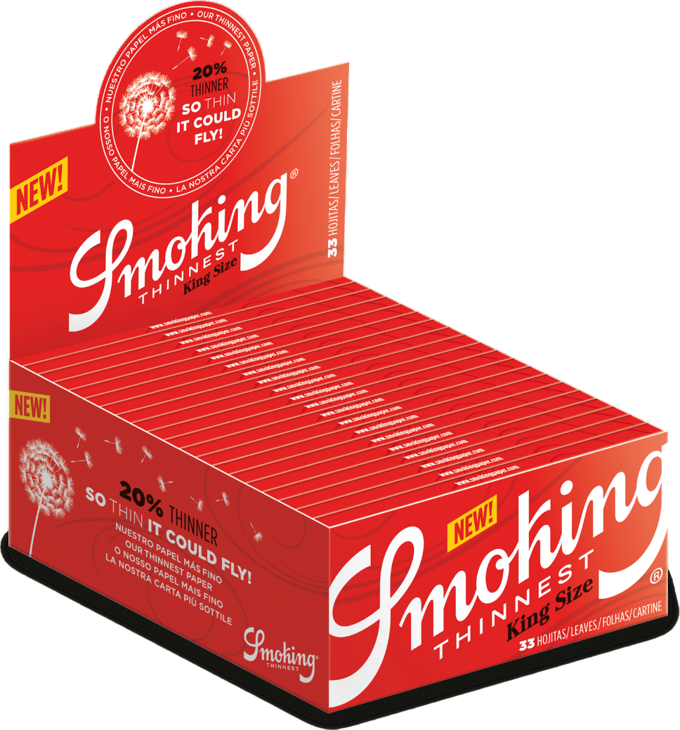 Papier à cigarette Smoking King Size Slim Thinnest