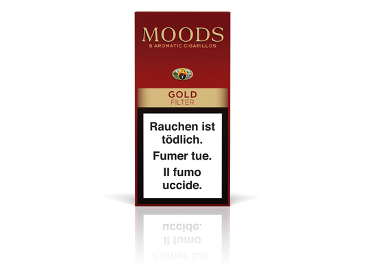 Dannemann Moods Gold Filter 5 Stück
