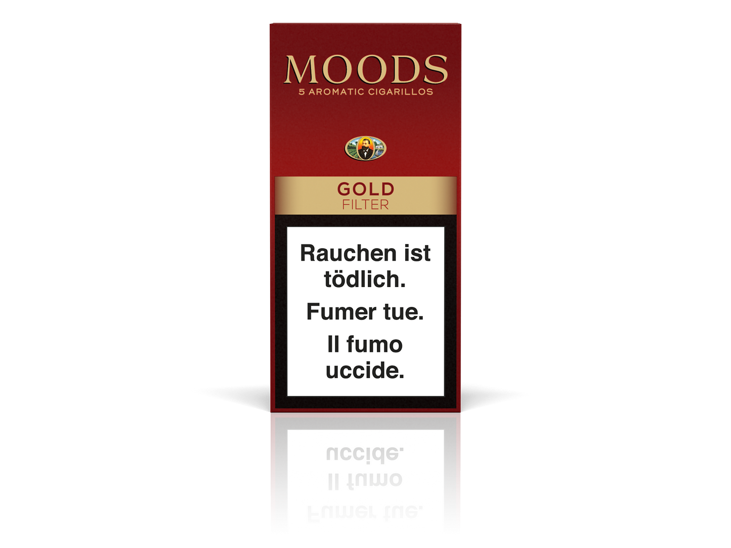 Dannemann Moods Gold Filter 5 Stück