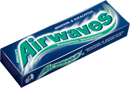 Airwaves Kaugummis Menthol&Eucalyptus 14g