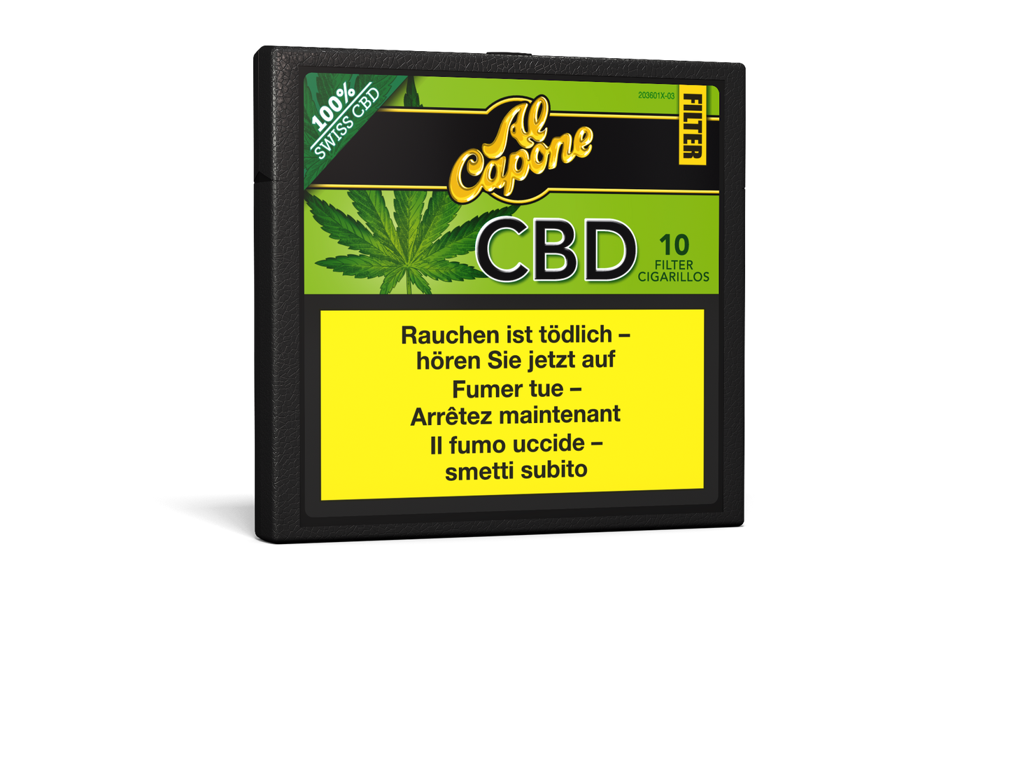 Al Capone CBD Filter Cigarillos 10 Stück