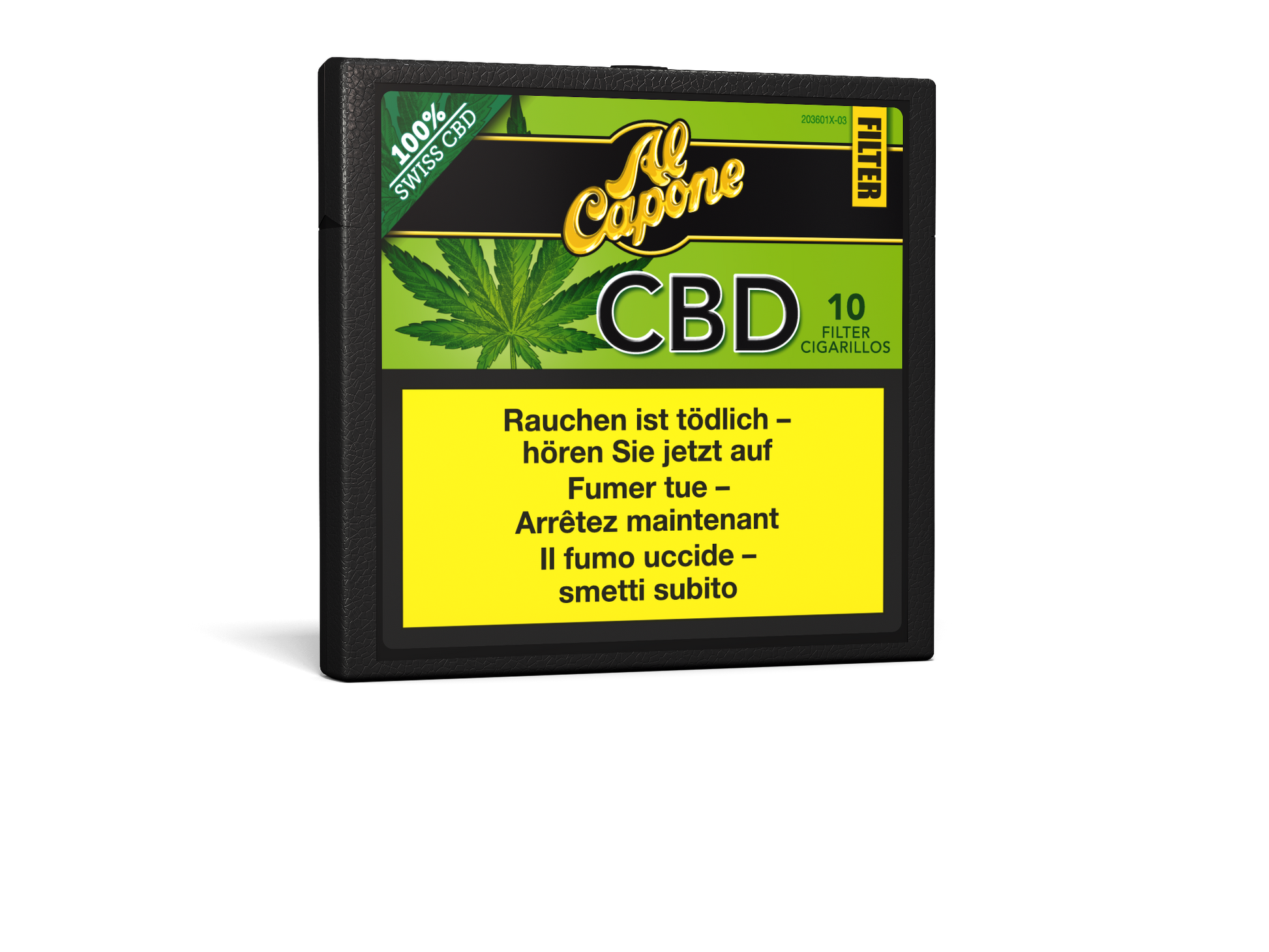Al Capone CBD Filter Cigarillos 10 Stück