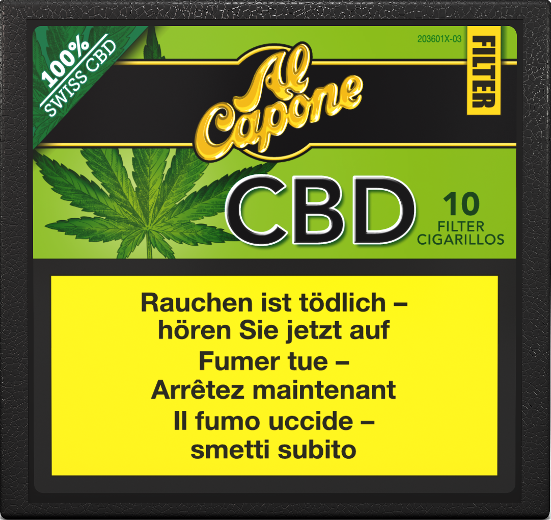 Al Capone CBD Filter Cigarillos 10 Stück