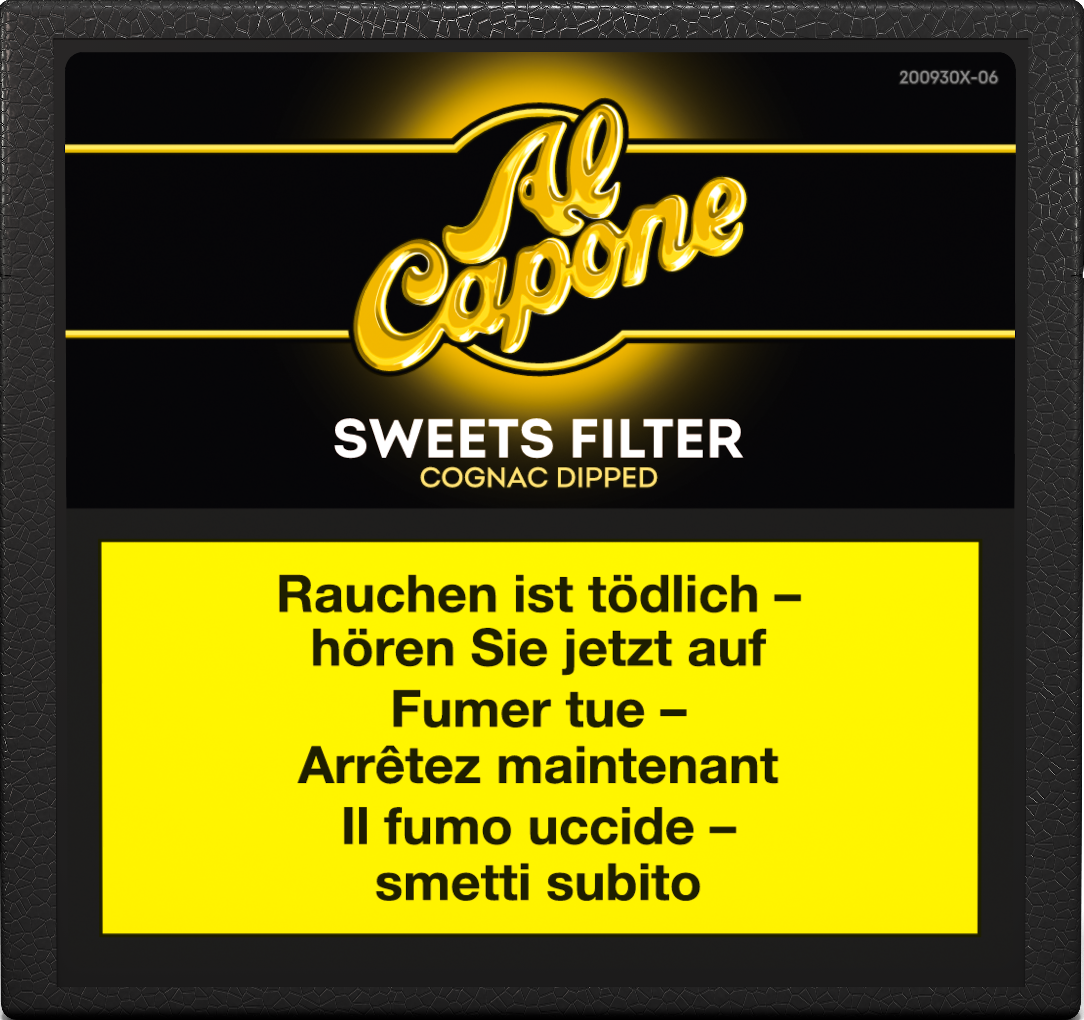 Al Capone Sweets Filter 10 Stück Kurz