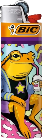 BIC Maxi Feuerzeug Urban Animals Frog