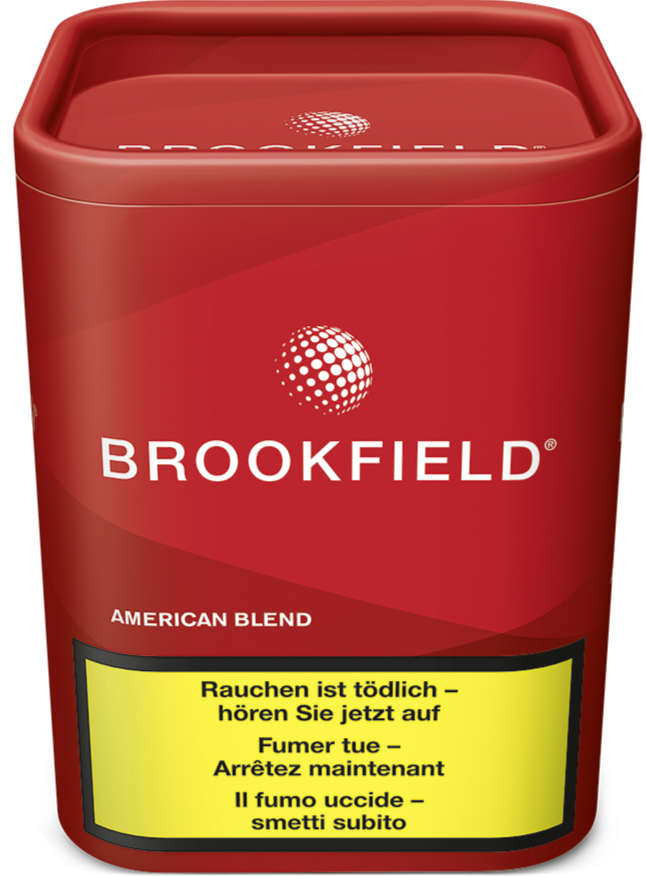 Brookfield American Blend Myo Tin 120g Tabakdose
