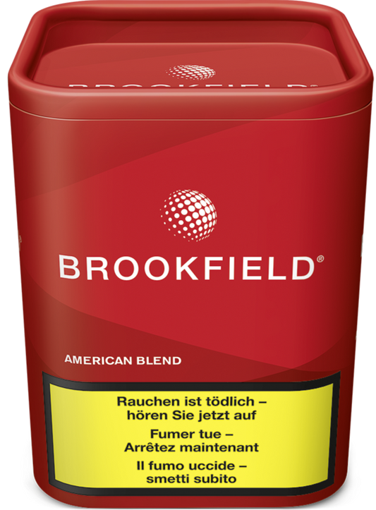 Brookfield American Blend Myo Tin 120g Tabakdose