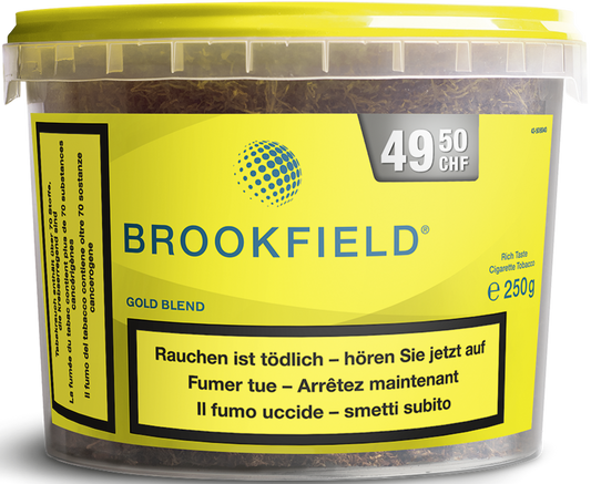 Brookfield Gold Blend Myo Tin 250g Tabal