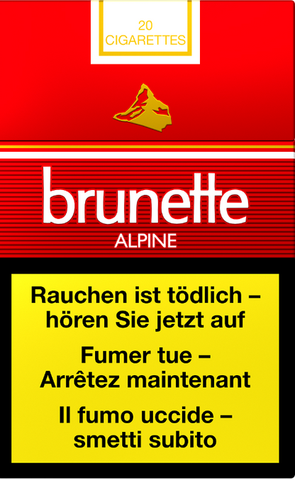 Brunette Alpine Box Zigaretten