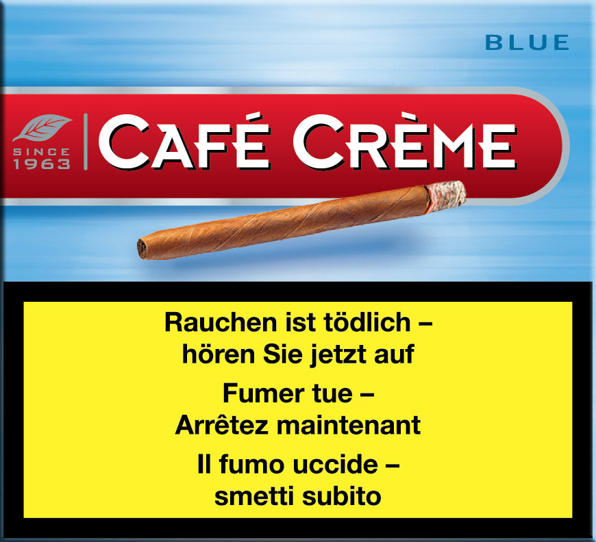 Cafe Creme Blue 10`S Cigarillos