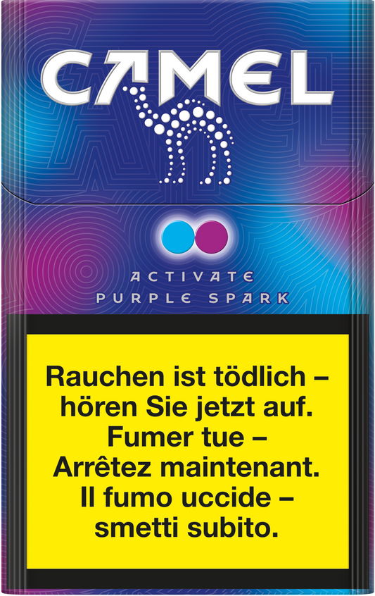 Camel Activate Purple Spark Box Zigaretten