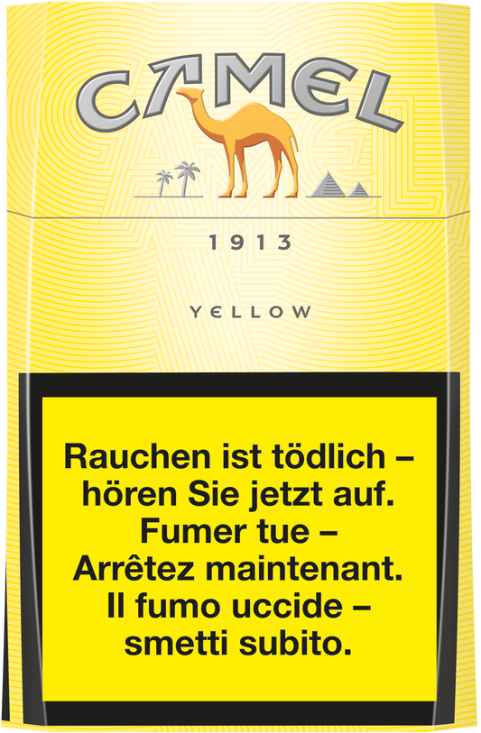 Camel Yellow Box Filters Zigaretten