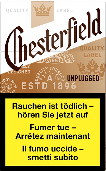 Chesterfield Unplugged Box Zigaretten