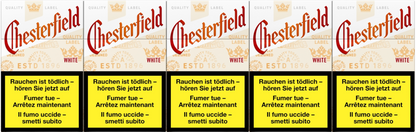 Chesterfield White Box Zigarettenstangen