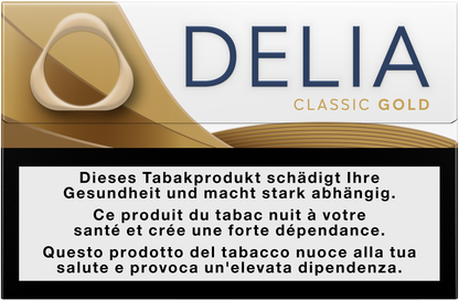 DELIA Classic Gold FortKnox Zigaretten