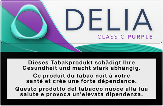 DELIA Classic Purple FortKnox Zigaretten