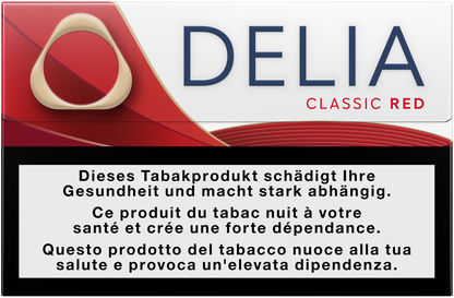 DELIA Classic Red FortKnox Zigaretten