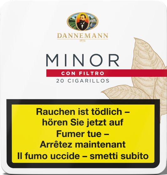 Dannemann Minor Cigarillos mit Filter 20 Stück