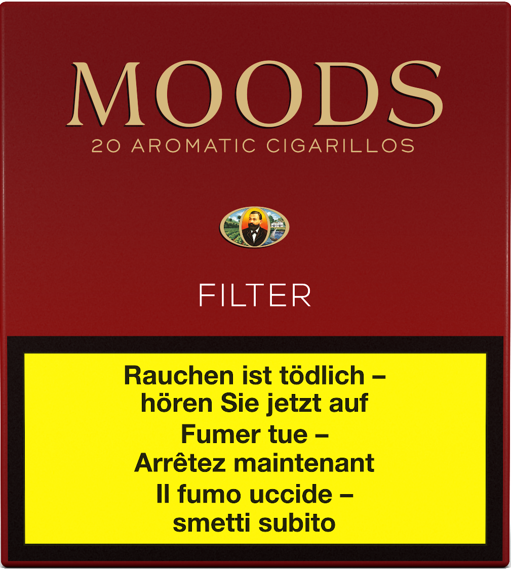 Dannemann Moods Filter Cigarillos 20 Stück