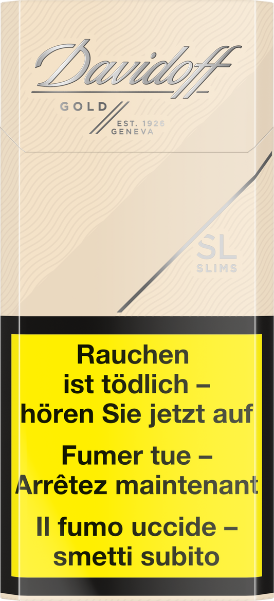 Davidoff Gold Slims Box Zigaretten